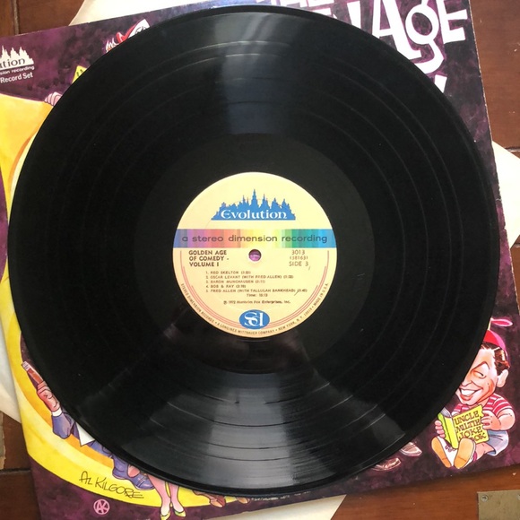 The Golden Age Of Comedy Vol.1 Double Vinyl Lp Set '72 - Picture 9 of 12